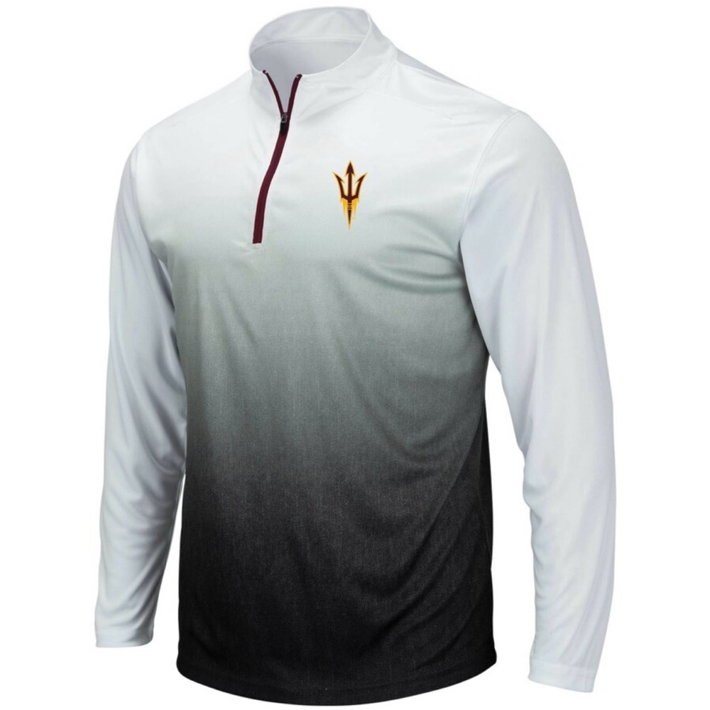 Arizona State Colosseum Gray Men's Quarter-Zip